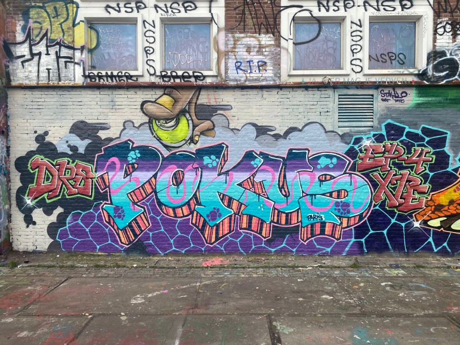 pokus, ndsm, graffiti, amsterdam